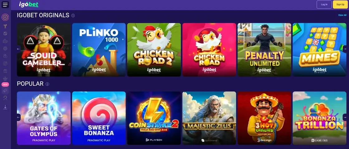 Sekcja kasyna na żywo z krupierami gobet