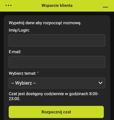 Logowanie do konta gracza w kasynie online gobet